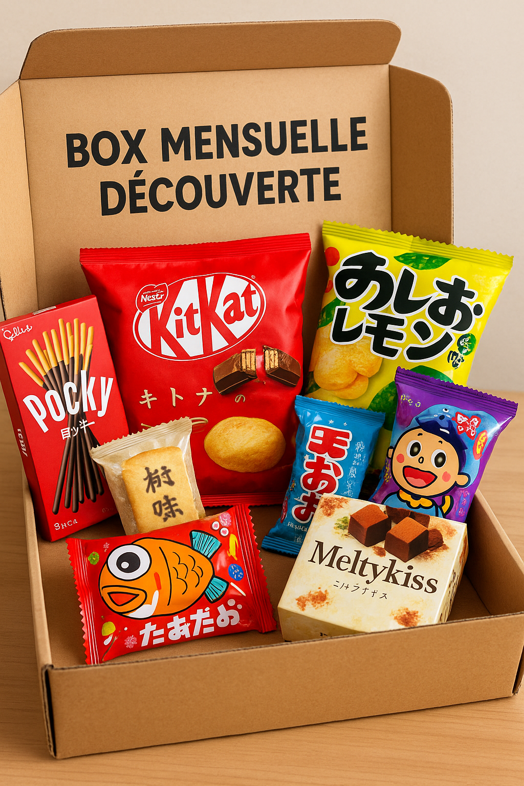 Box Mensuelle Découverte - Abonnement