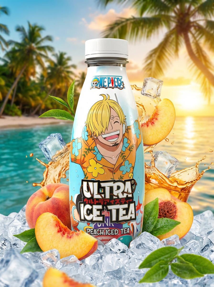 Ice Tea Pêche Ultrapop – Sanji – 50 cl