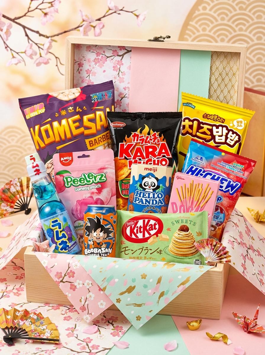 🎁 Box Surprise Japonaise – 12 Produits - Livraison offerte en point relais