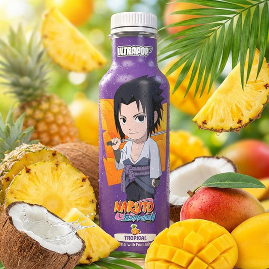 Eau aromatisée Tropicale Ultrapop Sasuke – 33cl