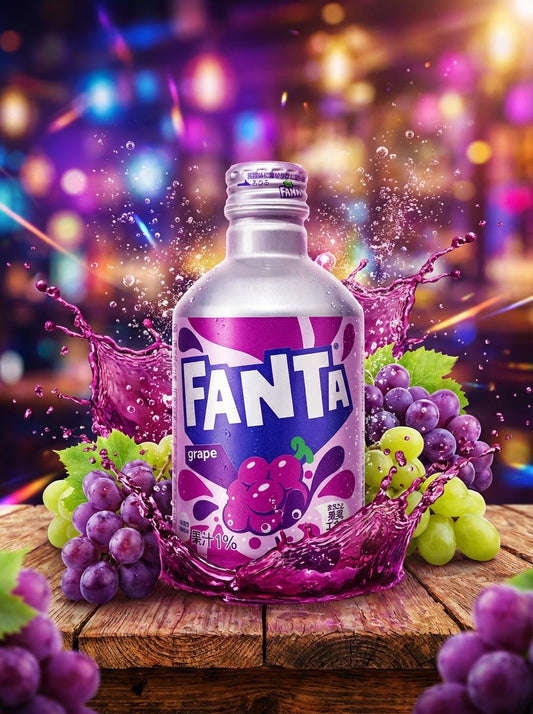 Fanta Raisin – Bouteille Aluminium – 300 ml