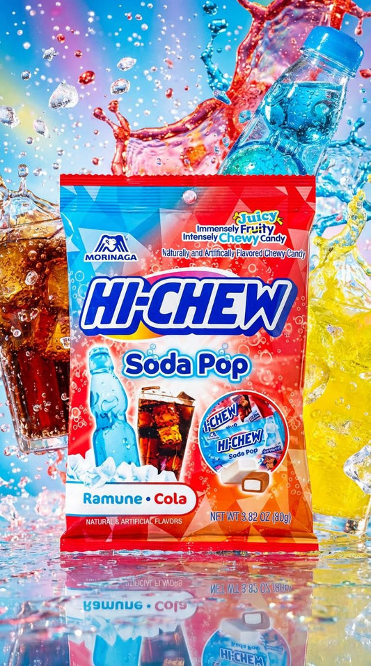Bonbon Hi-Chew Soda Pop - 80g