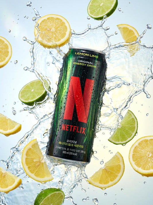 Netflix Energy Drink – Lemon & Lime - 500ml