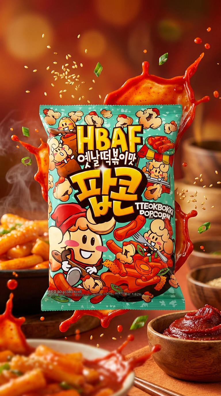 Popcorn Saveur Topokki HBAF - 80g