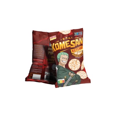 Komesan Chips de Riz Ketchup Zoro - 60g