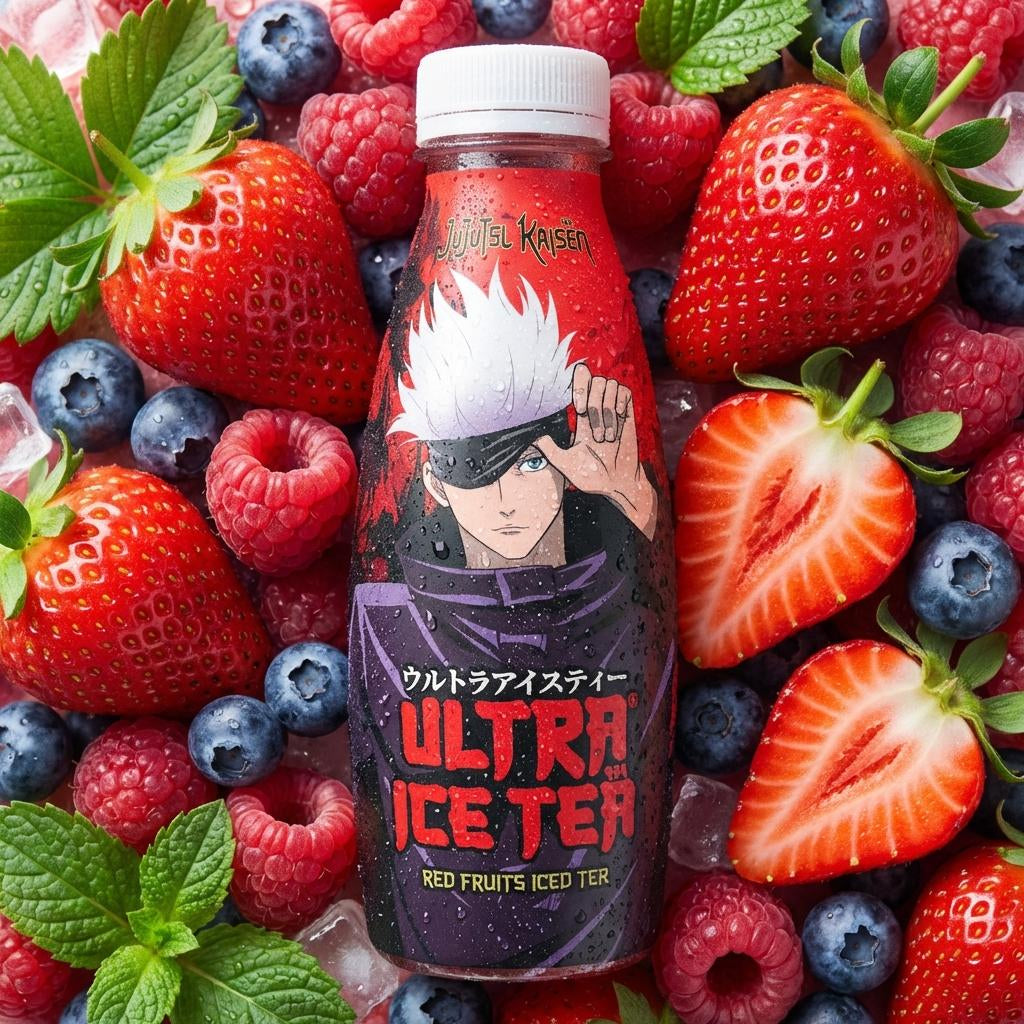 Ice Tea Fruits Rouges Ultrapop Jujutsu Kaisen – Gojo – 50 cl