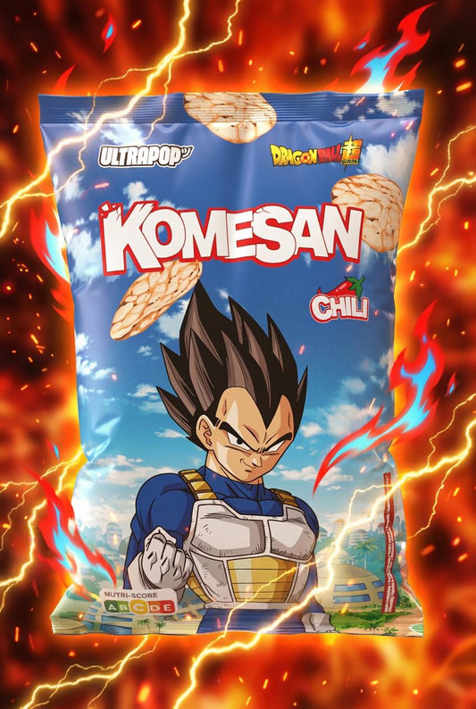 Komesan Chips de riz Chili Ultrapop – Vegeta – 60g
