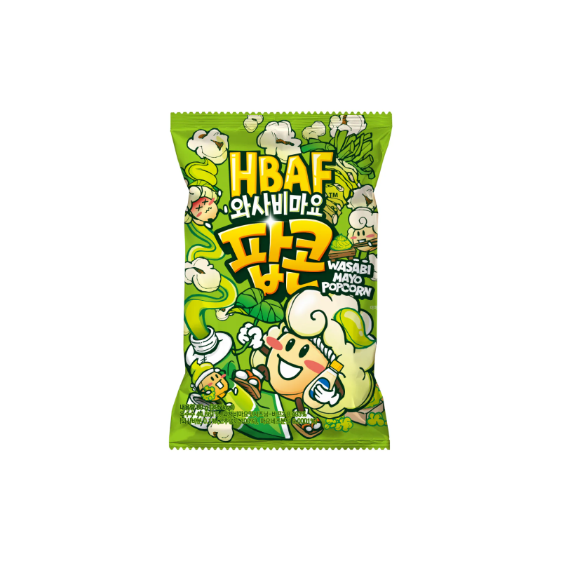 Popcorn Saveur Wasabi Mayonnaise HBAF - 80g
