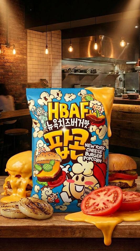 Popcorn New York Cheese Burger HBAF – 80g