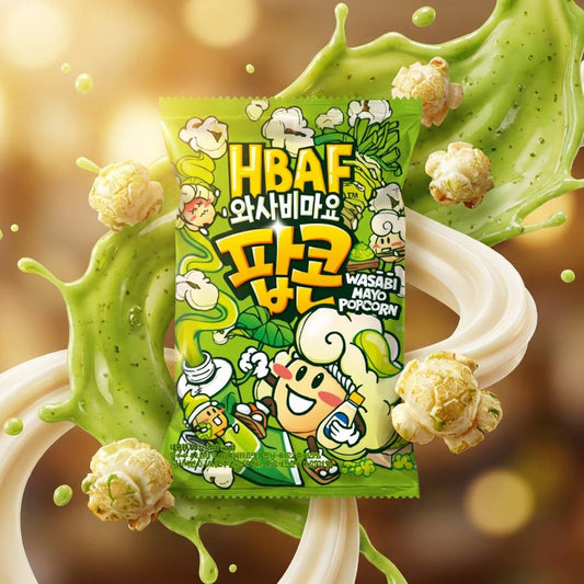 Popcorn Saveur Wasabi Mayonnaise HBAF - 80g