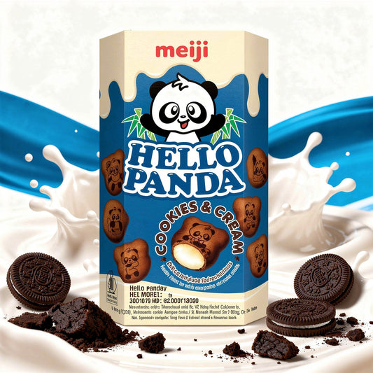 Meiji Hello Panda Cookie and Cream - 42g