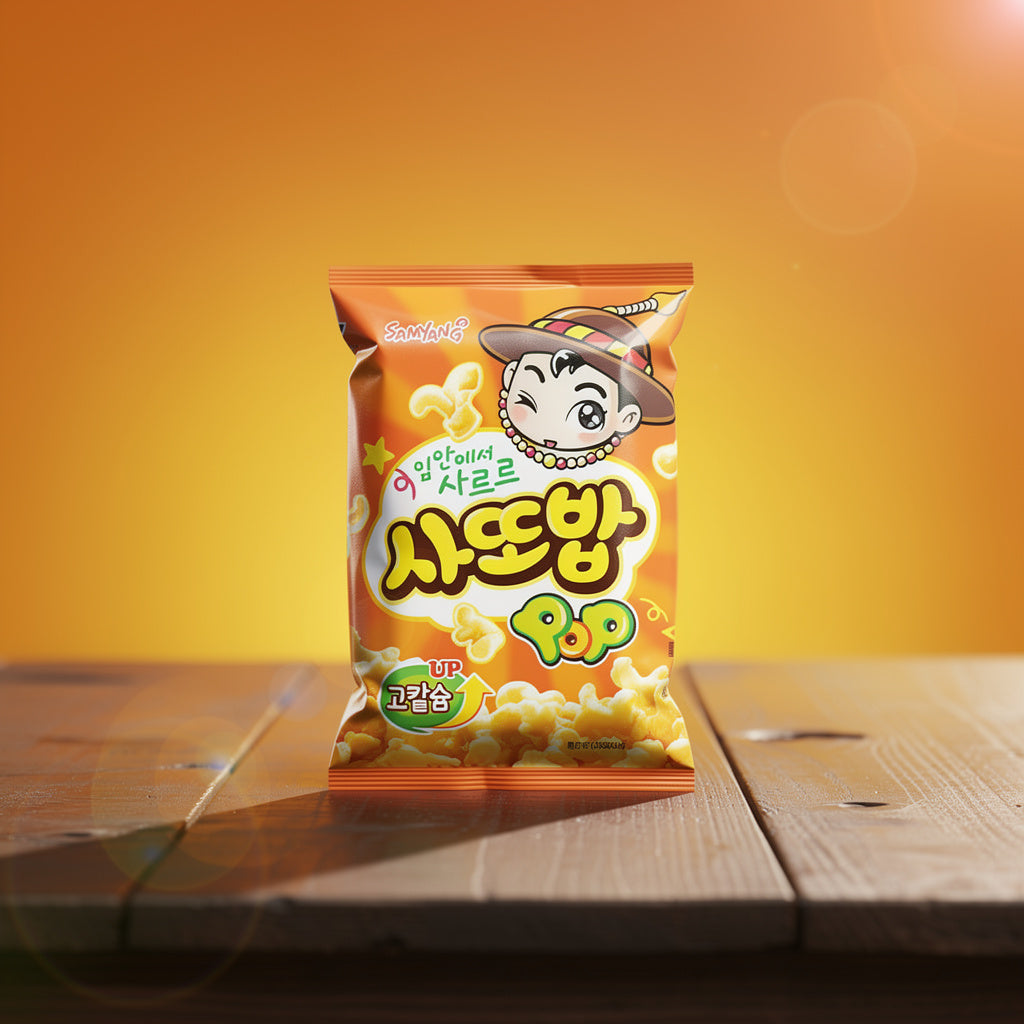 Sattobab Samyang Snack A Base De Maïs - 67g