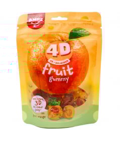 4D Gummy Orange Amos - 120g