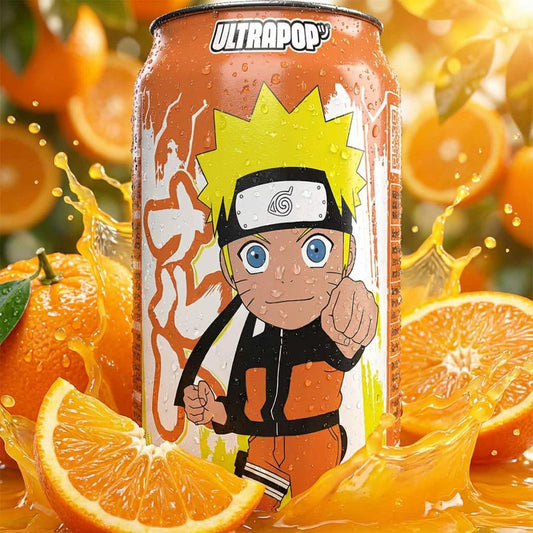 Soda Orange Ultrapop Naruto – 33cl