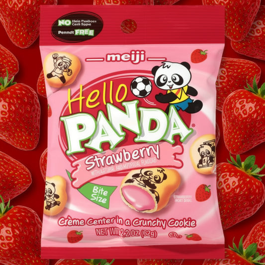 Meiji Hello Panda Fraise - 62g